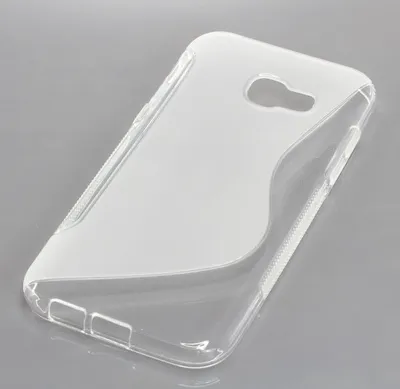 Produktbild von OTB - TPU Case kompatibel zu Samsung Galaxy A5 (2017) S-Curve transparent