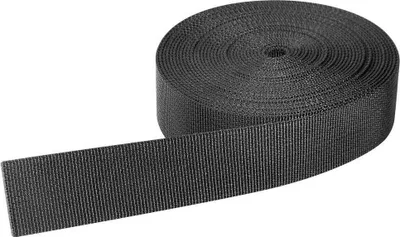 Produktbild von Tatonka Nylon Taschengurt 25 Mm Schwarz 5 m Schwarz 5 m