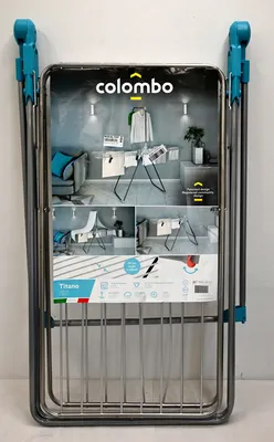 Produktbild von Colombo Wäscheständer Titano türkisgrün, 20 m Trockenlänge