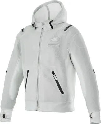 Produktbild von Alpinestars Moflow Air Tech Motorrad Zip Hoodie, grau, M