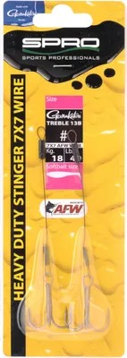 Produktbild von Spro Heavy Duty Stinger 7x7 18kg - 2 Stingerhaken, Länge / Hakengröße:12cm / Gr. 1