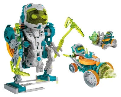Obrázok produktu pre Clementoni Veda a hry – Stavebnicový set Space Miner Robotics 3 v 1