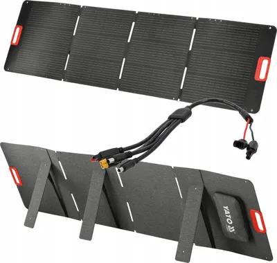 Produktbild von Solarpanel faltbar 200W 4in1 für Powerstation Balkon, Camping
