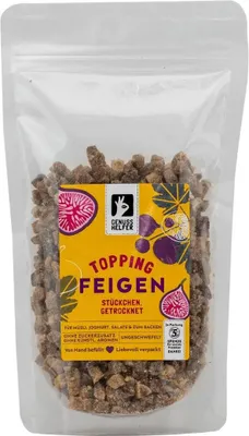 Produktbild von Feigenwürfel, Topping für Müsli, Smoothie-Bowls & Desserts, getrocknet, 250g