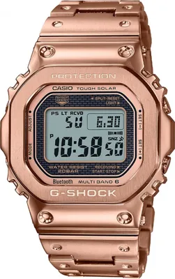 Produktbild von Casio GMW-B5000GD-4ER Herren Digital Armbanduhr Edelstahl roségold