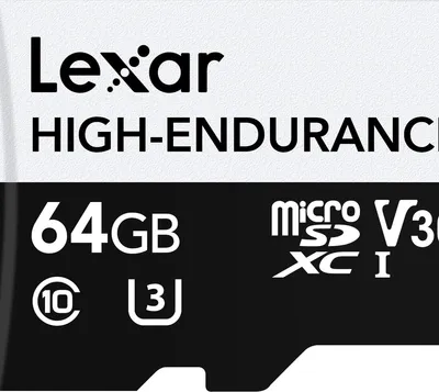 Immagine prodotto di Lexar High-Endurance 64 GB MicroSDXC UHS-I Classe 10