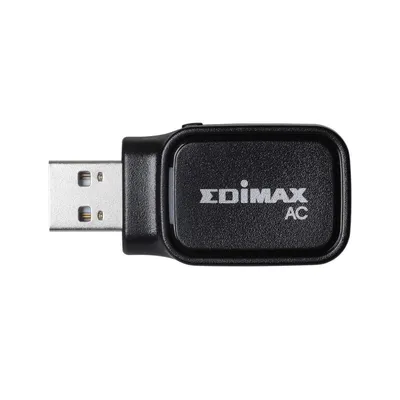 Obrázok produktu pre Edimax EW-7611UCB, Bezdrôtový, USB, WLAN / Bluetooth, Wi-Fi 5 (802.11ac), Čierna