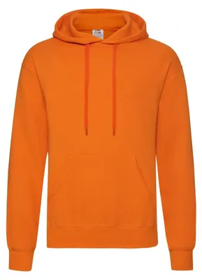 Obrázok produktu pre Fruit of the Loom – Pánska mikina s kapucňou „Classic“ FK3165 (M) (oranžová)