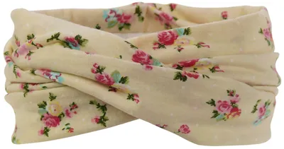 Produktbild von Damen Haarband oder Stirnband in 5 Farben mit Blumen