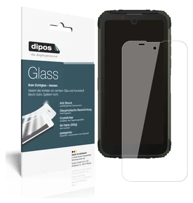 Zdjęcie produktu dla 2x Folia ochronna dla Doogee S59 - Antywstrząsowa folia 9H z plastikowego szkła dipos Glass