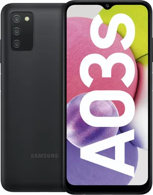 Produktbild von Samsung Galaxy A03s schwarz 3+32GB