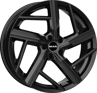 Image de Jantes en alliage MAK QVATTRO 8x18 5x112 ET 39 NOIR BRILLANT