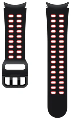 Immagine prodotto di Cinturino Samsung ET-SXR86SBEGEU Smartwatch Galaxy Watch4 Watch4 Ridge Sports Band Nero Rosso