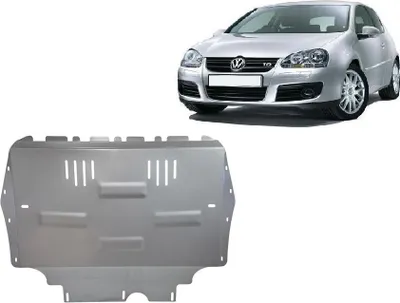 Immagine prodotto di Protezione sottoscocca in alluminio per motore e cambio per Volkswagen Golf mk5