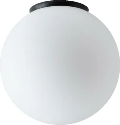 Imagen del producto de OSMONT STY61732 STYX: Lámpara de techo/pared de vidrio, negra/blanca, IP65, 4000 K, LED de 20 W