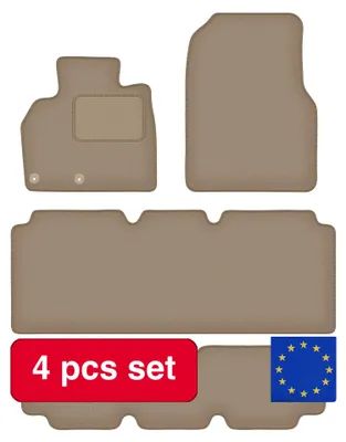Immagine prodotto di Tappetini, bordatura  su misura, beige