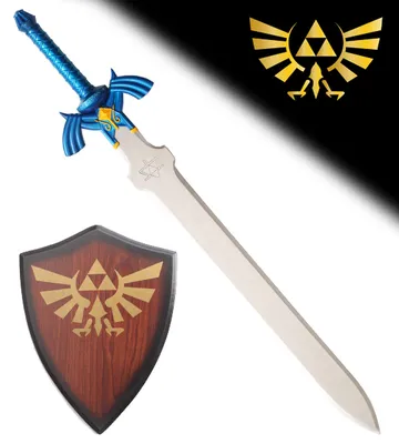 Produktbild von Zelda Link's Schwert + Excalibur Meisterschwert Platte