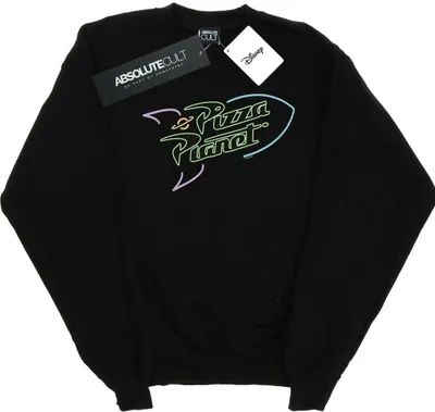 Produktbild von Disney - "Toy Story Pizza Planet" Sweatshirt für Herren BI50235 (XXL) (Schwarz)