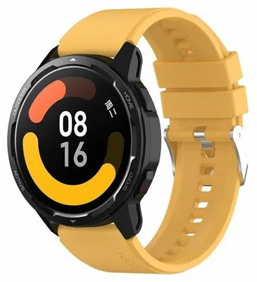 Produktbild von By Qubix Silikon-Sportband - Gelb - passend für Xiaomi Redmi Watch 5 Active / Redmi Watch 5 Lite
