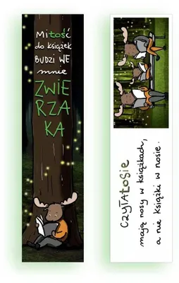 Produktbild von Karton-Lesezeichen - Czytałosie