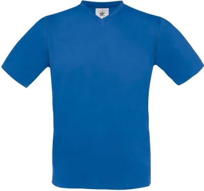 Obrázek produktu pro Pánské tričko, výstřih do V - B&C EXACT V - r.blue - velikost 2XL