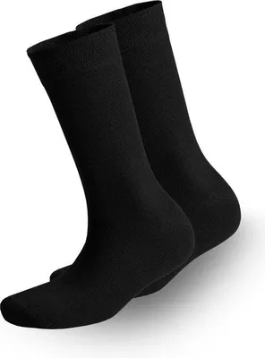 Immagine prodotto di Calzini in bambù unisex senza cuciture, traspiranti, taglia 39-42, neri, 2 paia