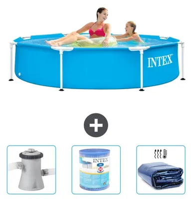 Produktbild von Frame Pool Rund - 244x51 cm - 4-teilig S21324