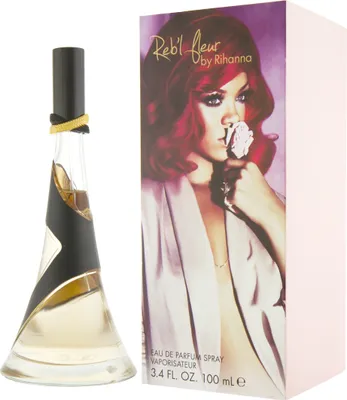 Imagen del producto de Perfumes Rihanna Reb'L Fleur 100ml, para mujer, 100 ml, Notas de: melocotón (fruta), ciruela, flor de hibisco, nardos, violeta, jazmín, almizcle, pachulí, vainilla, ámbar, musgo de roble, pachulí, vainilla