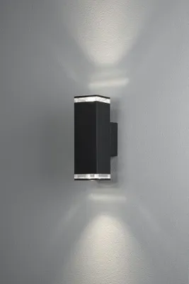 Produktbild von Pollux Wandleuchte 2xGU10 schwarz