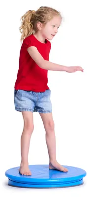 Zdjęcie produktu dla Gonge Floor Spinner – dynamiczny krążek obrotowy do terapii i zabawy – niebieski