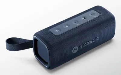 Produktbild von Motorola ROKR 600, 30 W, Kabellos, 10 m, Tragbarer Stereo-Lautsprecher, Blau, Tasten