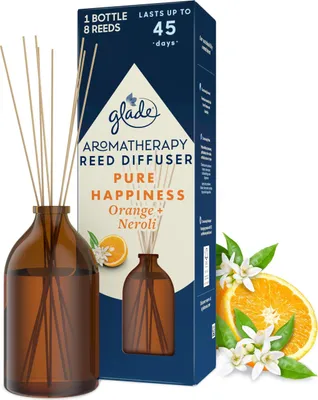 Produktbild von GLADE Aromatherapie Duftstäbchen Pure Happiness 80 ml
