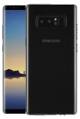 Produktbild von Samsung Galaxy Note 8 Transparent Case Hülle Silikon