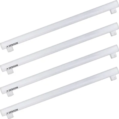 Produktbild von 4x S14S LED Lampe 50cm Linienlampe warmweiß 8W (60W) 880lm Leuchtmittel SEBSON