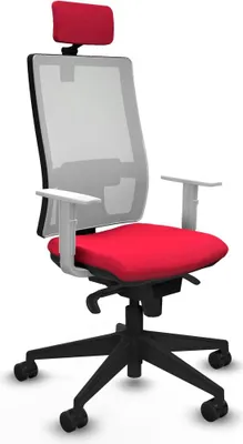 Zdjęcie produktu dla Krzesło biurowe Piqueras y Crespo 4B066N2 czerwone