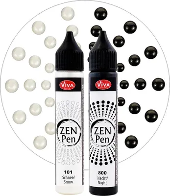 Immagine prodotto di Viva Decor 800158301 ViVA DECOR Set di penne colorate Zen "Yin e Yang", set da 2