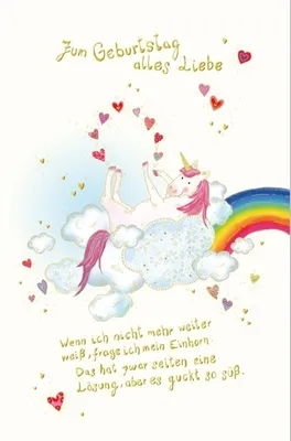 Produktbild von A - Geburtstag - Glückwunschkarte im Format 11,5 x 17 cm mit Umschlag