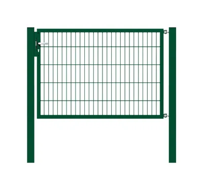 Zdjęcie produktu dla Alberts 647421 Bramka pojedyncza Flexo z akcesoriami, zielona, szerokość 150 cm, wysokość 100 cm