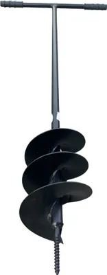 Produktbild von Hand Erdbohrer Handbohrer Erdlochbohrer Hand Bohrer Lochspaten Pfahlbohrer Ø 170mm