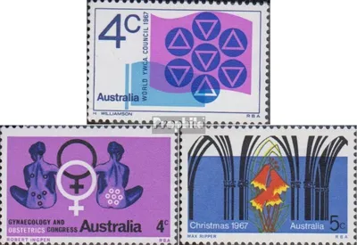 Produktbild von Briefmarken Australien 1967 Mi 388,389,393 (kompl.Ausg.) postfrisch YWCA