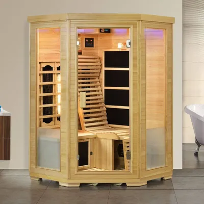 Produktbild von FinnTherm Infrarotkabine / Wärmekabine Aalborg mit Triplex-Heizsystem