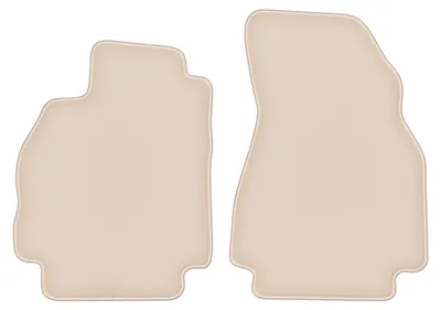 Produktbild von DURBAN Beige Velours-Fußmatten vorne für Renault Megane II Kombi, Grandtour (2002-2008)