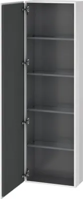 Image de Duravit armoire haute L-CUBE 500 x 243 x 1760 mm butée à droite chêne brossé