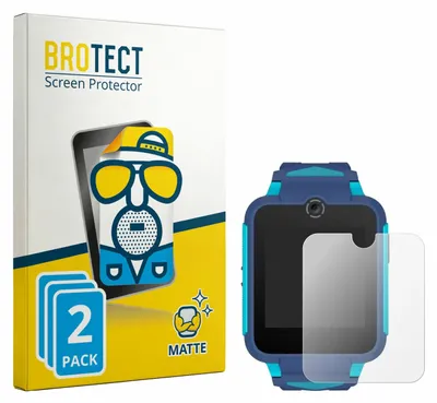 Produktbild von 2x BROTECT Schutzfolie für TCL Movetime Family Watch 2 Displayschutz Displayschutzfolie Folie Matt Entspiegelungsfolie