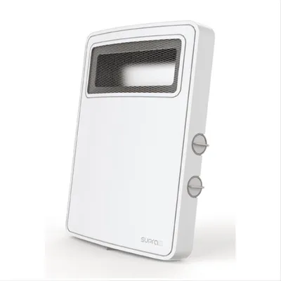 Produktbild von Supra ETNO, Elektrischer Raumheizlüfter, IPX1, Drinnen, Flur, Weiß, Drehregler