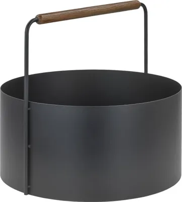 Produktbild von blomus GmbH ASHI Holzkorb brown oak 42cm