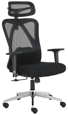 Productafbeelding van Ergonomische Kantoorstoel met Verstelbare Rugleuning en Hoofsteun