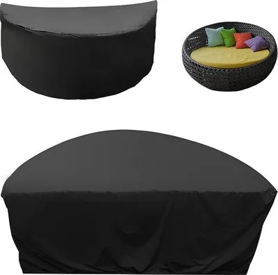 Produktbild von Famanu Schutzhülle für Sonnendeck oval - Schwarz