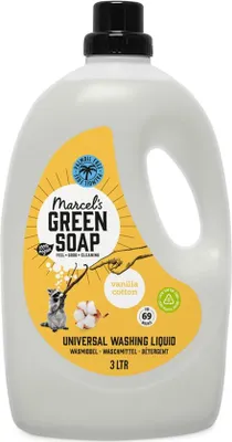Produktbild von Marcel's Green Soap Marcel's Green Soap Universalwaschmittel - Großpackung - Vanille & Baumwolle - 3L - 69 Waschgänge