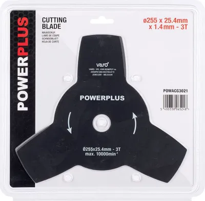 Image de Powerplus Powacg3021 255x25.4 Mm Lame de débroussailleuse Transparente Transparente One Size